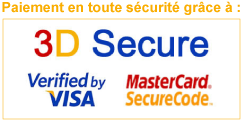 Payement en toute sécurité grâce à 3D Secure
