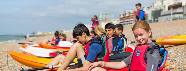 Programme d'été pour adolescents multi-activités (Brighton en Angleterre)