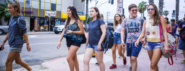 Camp linguistique d’été San Diego Downtown pour adolescent (San Diego aux Etats-Unis)
