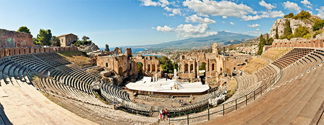 Taormina - Ecoles de langues à Taormina pour un senior